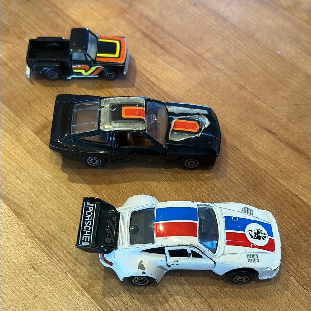 RARE VINTAGE ZYLMEX PACESETTERS (HONG KONG) DIECAST RACING CARS LOT OF THREE